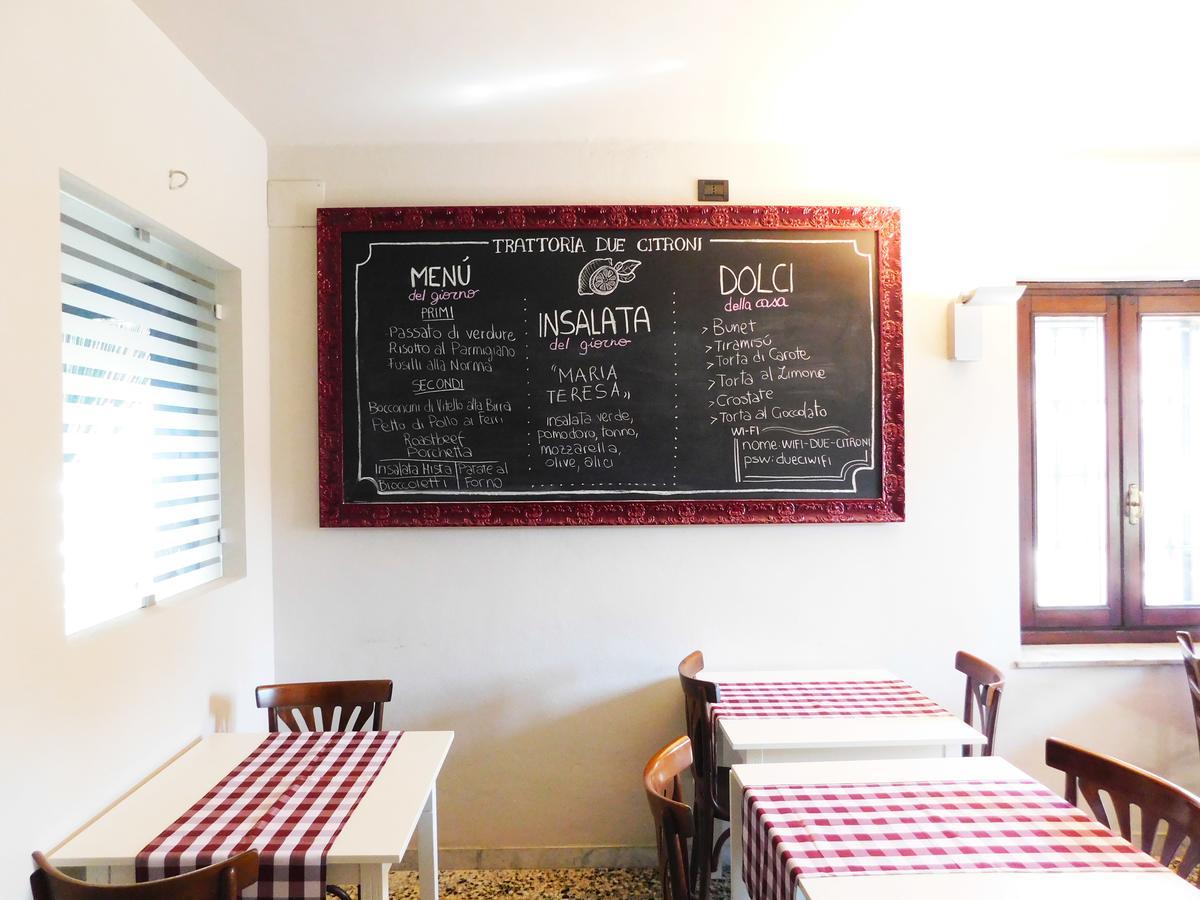 Trattoria Due Citroni Hotel Casalgrasso Eksteriør billede